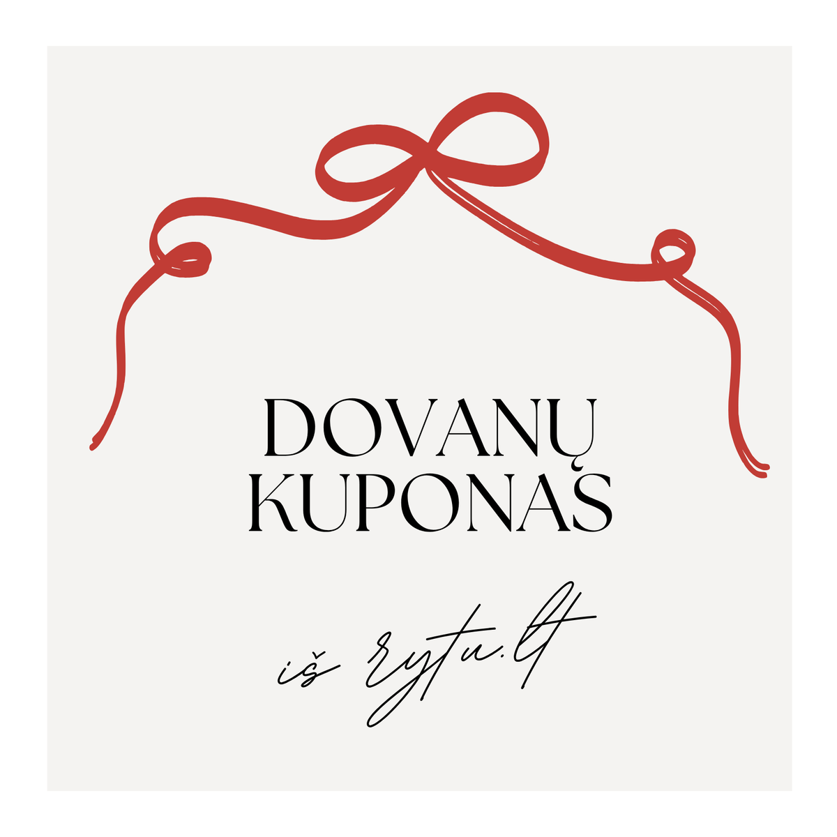 Dovanų kuponas Rytų skoniams