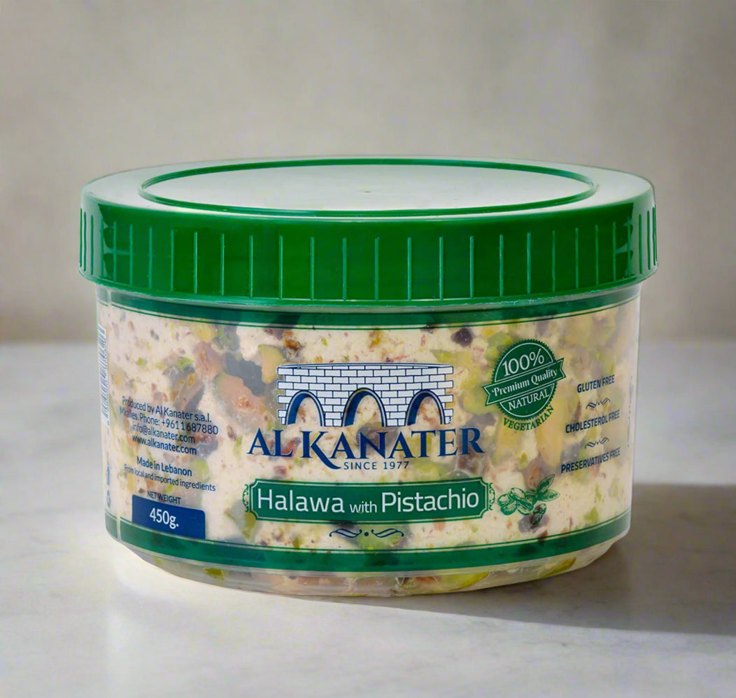 Sezamų chalvos Al Kanater rinkinys (3 skirtingų skonių), 3x450g