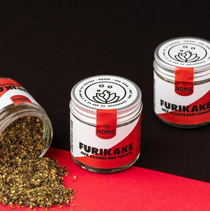 Furikake - japoniškas prieskonių mišinys su jūros dumbliais Nomie, Rytų, 60ml