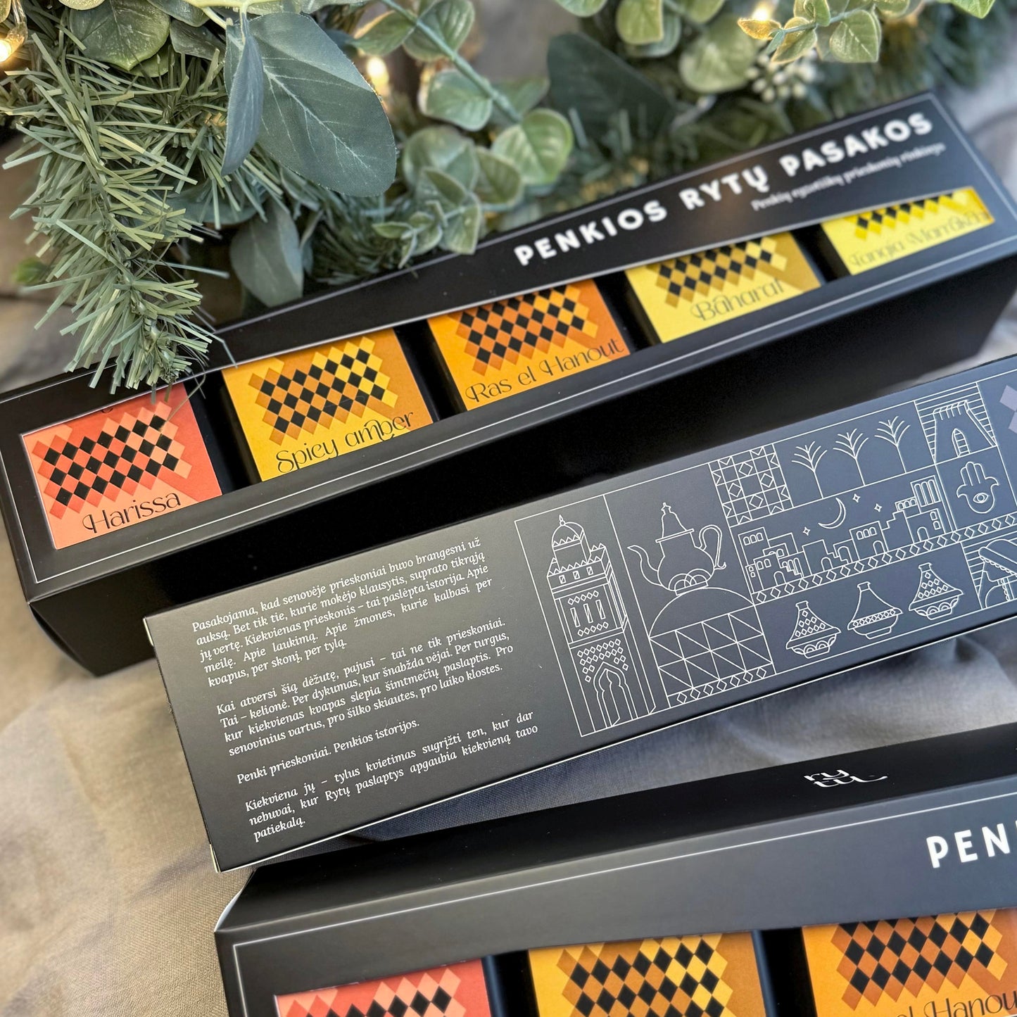 Šventinis prieskonių rinkinys 5x50g LIMITED EDITION