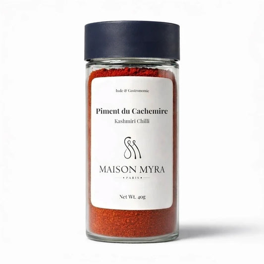Kašmyro pipirai - švelnūs indiški čili pipirai Maison Myra, Rytų, 40g