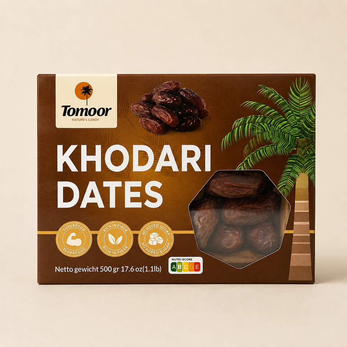 Khodari datulės iš Saudo Arabijos Tomoor 500 g | Rytų