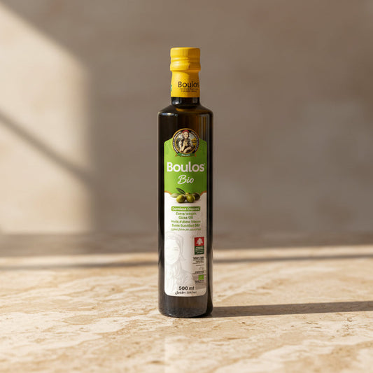 Ypač tyras alyvuogių aliejus Boulos iš Libano, 250ml I 500ml