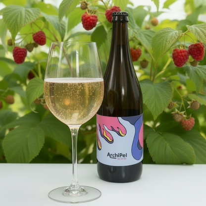 Gurmaniška EKO kombučia su aviečių ir pelargonijų lapais, Archipel, 750ml 🇫🇷