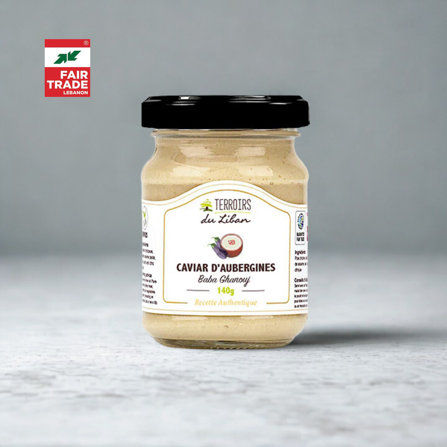 Baba Ganoush baklažanų užtepėlė, Terroirs du Liban, 140g | 300g