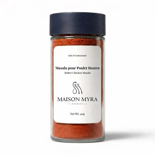 Butter Chicken Masala - indiškas vištienos prieskonių mišinys Maison Myra, Rytų, 40g