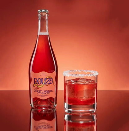 Putojantis nealkoholinis raudonųjų apelsinų ir čili aperityvas, Douze, 750ml