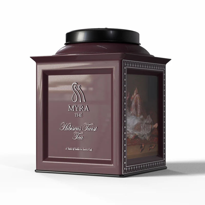 Hibiscus Twist - indiška vaisinė arbata su kinrože Maison Myra, 50g