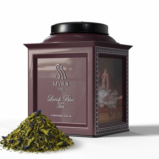 The Bleu Lavish - indiška žalioji arbata su mėlynais žiedais Maison Myra, 50g