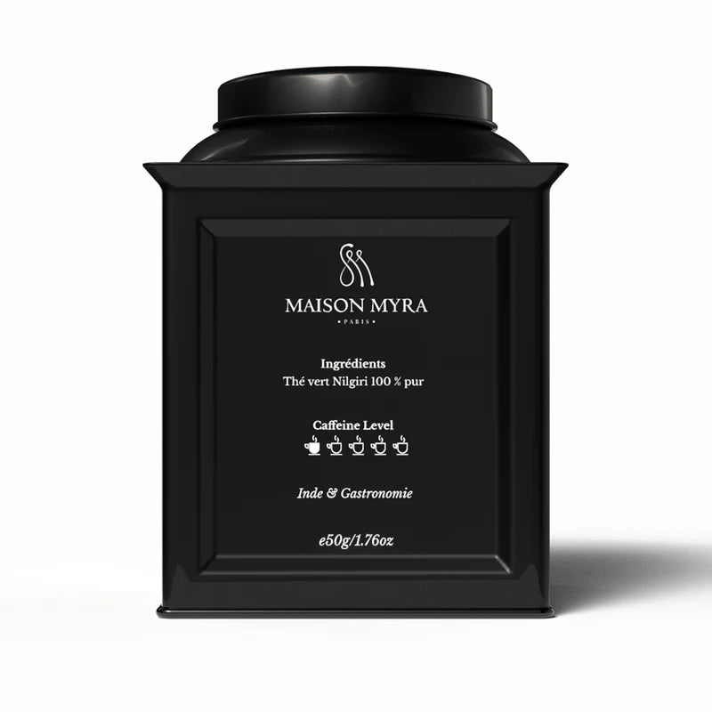 Thé Vert Nilgiri Twirl - indiška žalioji arbata Maison Myra, 50g