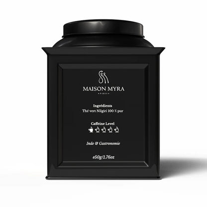 Thé Vert Nilgiri Twirl - indiška žalioji arbata Maison Myra, 50g