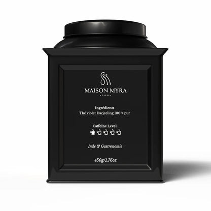 violetinė arbata darjeeling