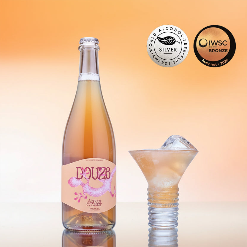 Putojantis nealkoholinis abrikosų ir zaatar aperityvas, Douze, 750ml 🇫🇷